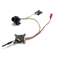SLONWAKE 5,8G 48CH Pit VTX 25mW 100mW 200mW 500mW Verstelbare FPV zender met CMOS 1200TVL FPV camera voor RC FPV drones