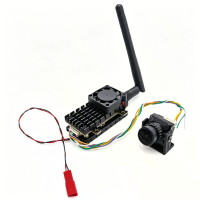 SLONWAKE 5.8GHz 48CH 3W Instelbaar Vermogen VTX FPV zender met MINI B19 1500TVL FPV camera 2.1Mm lens voor FPV race dron