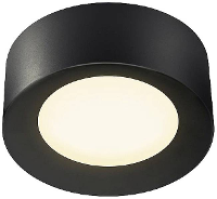 SLV 1002968 FERA 25 LED plafondlamp LED vast ingebouwd 19.5 W Zwart