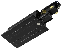 SLV 1006521 S Track 230V railsysteemcomponenten Eindvoeding S Track Zwart