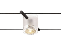 SLV 12V kabelsysteem lamp GU5.3 Zwart