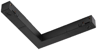 SLV Track 12V railsysteemcomponenten L verbinder Zwart 1006571 48V TRACK