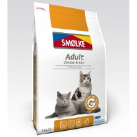 Smølke Adult Chicken & Rice kattenvoer 5 kg