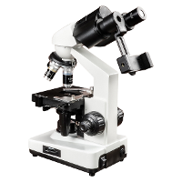 SM201 Professionele Binoculaire Samengestelde Microscoop Hoge Nauwkeurigheid 40X 2500X Vergroting Mobiele Adapter Compat