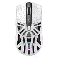 SMAILWOLF M8 Tri mode Gaming Muis met Oplaad Dock PAW3311 Sensor RGB 12000DPI 1KHz Retour Rate 72g Lichtgewicht Oplaadba