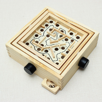 Small Skill Bead Maze Puzzle Game