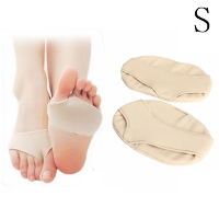 Small Soft Forefoot Half Sole Protector Pad Relif Pain Silicone Gel Foot Care Cushions