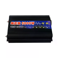 5000W 24V / 48V Pure Sinusgolving Omvormer 220V Uitgang 60Hz Hoog Efficiënte Energie Converter voor Thuis Buitenapparate