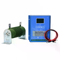 MPPT Wind Solar voor hybride laadcontroller met dumpweerstand 12V 24V 48V automatische LCD indeling Lichtregeling Overbe
