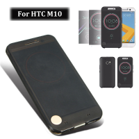 Smart Ice View Iceview Flip Transparent Pc Back Hard Case Cover For Htc 10 M10
