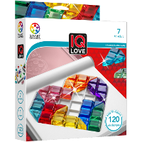 SmartGames IQ Love leerspel Nederlands, 1 speler, Vanaf 7 jaar, 120 opdrachten