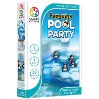 SmartGames Penguins Pool Party leerspel Nederlands, 1 speler, Vanaf 6 jaar, 60 opdrachten