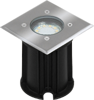 Smartwares 01.586.20 Buitenlamp (inbouw) GU10 LED 3 W Zilver