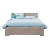 Bed Tempo   grijs eikenkleur   160x200 cm   Leen Bakker