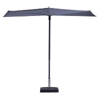 Madison parasol Sun Wave   blauw   Ø300 cm