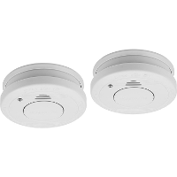 Smartwares RM250/2 Rookmelder 2 pack Vervangbare batterij, 2 stuks