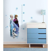 RoomMates muursticker Frozen Groei   45x101 cm   Leen Bakker