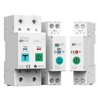 DLQ010/DLQ011/DLQ012 1P40A 2P63A Tuya WiFi Draaistroomonderbreker Slimme Thuis Draadloze Afstandsbediening Slimme Schake