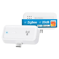 Tuya Smart Zigbee Repeater Draadloze Signaalversterker Type C Signaalversterker Werkt met Zigbee Gateway Hub Smart Life