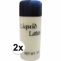 2X vloeibare liquid latex make up