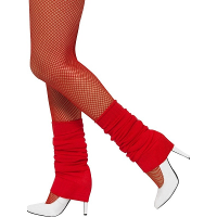 Beenwarmers   Rood   jaren 80   retro   fitness