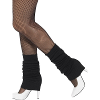 Beenwarmers   Zwart   jaren 80   retro   fitness