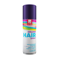 Carnaval haarverf   paars   spuitbus   125 ml   haarspray