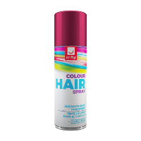 Carnaval haarverf   roze   spuitbus   125 ml   haarspray