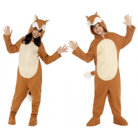 Carnaval verkleedkleding dierenpak Vos   kinderen   outfit   onesie   vossenpak