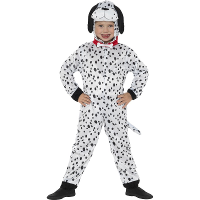 Smiffys Dalmatier honden verkleedkleding   kostuum   dierenpak   voor kinderen   jumpsuit