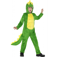 Dierenpak Onesie krokodil   groen   kinderen   carnaval verkleedkleding dieren