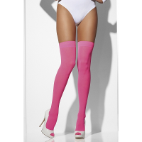 Eigthies kniekouzen neon roze