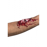 Smiffys Gebroken nep bot   latex   Halloween   horror   verkleedaccessoires
