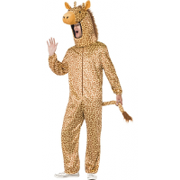 Giraffe onesie verkleedkleding   volwassenen   polyester   Carnaval kostuum   Giraffepakken