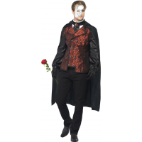 Halloween   Dark Opera Masquerade kostuum   zwart   voor volwassenen