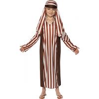 Herder Jozef verkleedkleding kostuum   voor kinderen   gewaad   bruin   kertsttal   kerstverhaal
