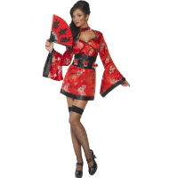 Japanse geisha jurk met shotglas riem