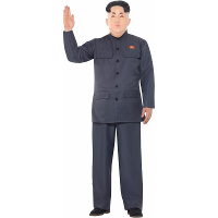 Kim Jong Un carnaval verkleedkleding kostuum voor heren   Noord Korea verkleedpak