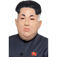 Kim Jong Un/Oen carnaval verkleed masker   latex   voor volwassenen