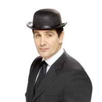 Klassieke Engelse bolhoed   roaring twenties thema   jaren 20   gentleman verkleed hoed
