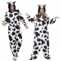 Koe onesie verkleedkleding   volwassenen   polyester   Carnaval kostuum   koeienpakken