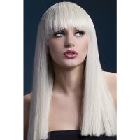 Smiffys Luxe blonde verkleed pruik Alexia   voor dames   blond   lang haar