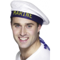Matrozen verkleed hoedje   Marine   volwassenen   matrozenhoedje   verkleedhoeden