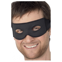Oogmasker   zwart   volwassenen en kinderen   boevenmasker   verkleedaccessoires