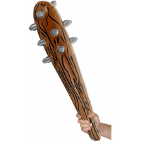 Opblaasbare Oertijd knuppel   pvc   87 cm   holbewoners   carnaval
