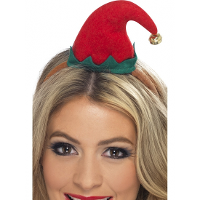 Verkleed haarband Mini elfenmuts   diadeem   vilt   kerst accessoires