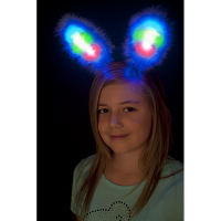 Smiffys Verkleed Lichtgevende bunny oren