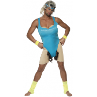Verkleedkleding Funny work out kostuum