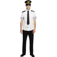 Verkleedkleding Piloten outfit heren