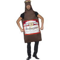 Smiffys Verkleedkleding Studmeister bierfles kostuum